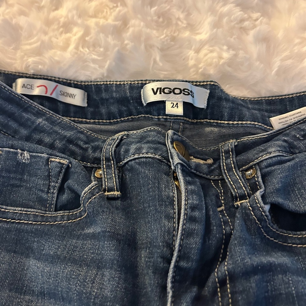 Vigoss Women's Classic Blue Jeans Sz 24/0